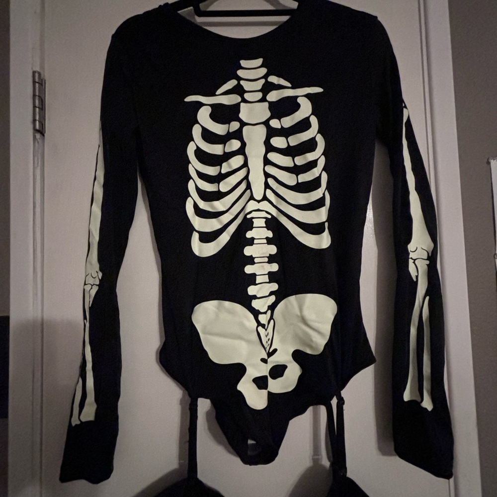 Dolls Kill Voodo Glow bodysuit costume